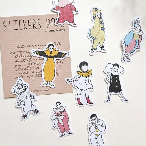 30PCS Masquerade Sticker DIY Scrapbooking Bottom Collage Phone Computer Diary Happy Planner Decoration Sticker96