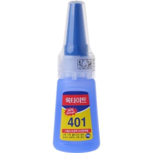 401 Rapid Fix Instant Fast Adhesive.20g Bottle Stronger Super Glue Multi-Purpose