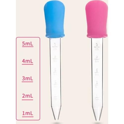 8 Colors Dropper Medicine Feeder for Children Silicone Safety Baby Kids Liquid Medicine Fedding Tools Mommy Helping Tools