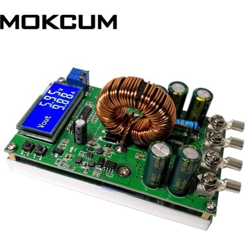 DC-DC Step-Down Module 7-50V 20A Power Supply Module Constant Voltage Constant Current Dual Display With LCD Screen
