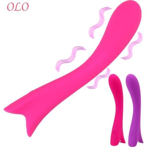 OLO AV Rod Vibrator Dildo 9 Speeds Female Masturbator Sex Toys for Woman Vibrator G Spot Magic Wand Clitoris Stimulation
