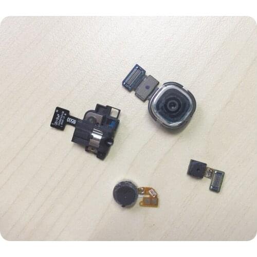 For Samsung Galaxy S4 i9500 i9505 Front Facing Camera Module Headphone Audio Jack Vibrator Motor Flex Cable