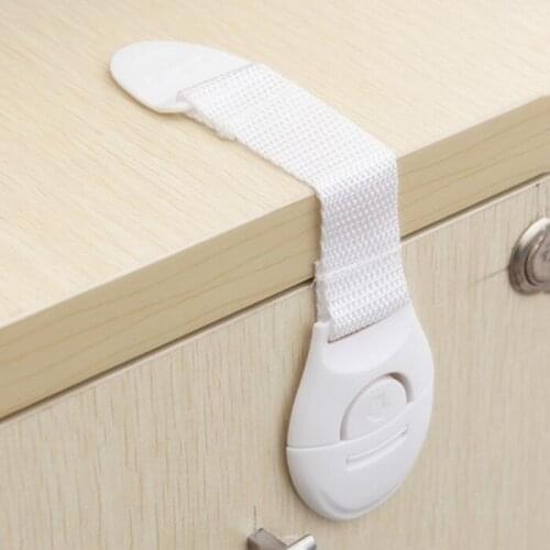 Home Useful Safety Lock Baby Kids Toddler Safety Fridge Drawer Door Cabinet Cupboard Locks Bedroom Toilet Lock Drop shipping