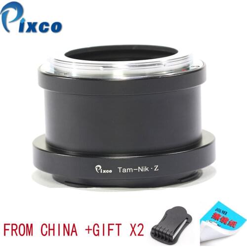 Pixco For Tam-Nik Z Lens Mount Adapter Ring for Tamron Lens to Suit for Nikon Z Mount Camera For Nikon Z6, Z7 + Gifts