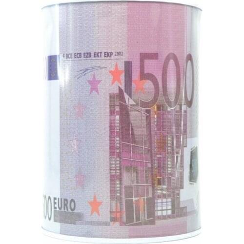 Euro Design Metal Piggy Bank