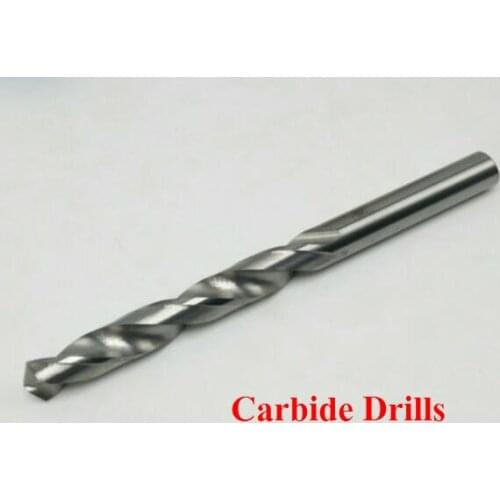 10PCS New 0.6mm/0.7mm /0.8mm /0.9mm /1.0mm Solid Carbide twist drill bits,Alloy straight shank,carbide drill for metal