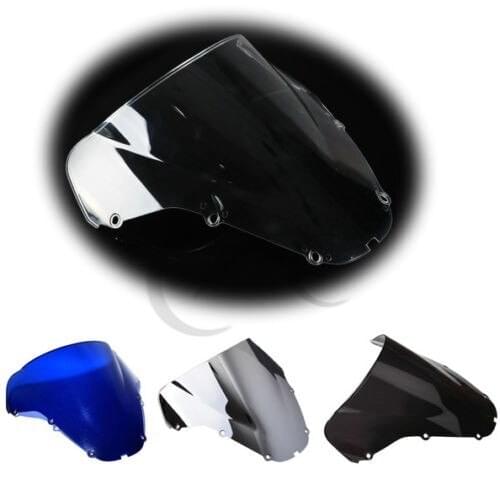 NEW PMMA Dual Bubble Windshield Windscreen for HONDA CBR 929 RR 900RR 00-01 Four Colors