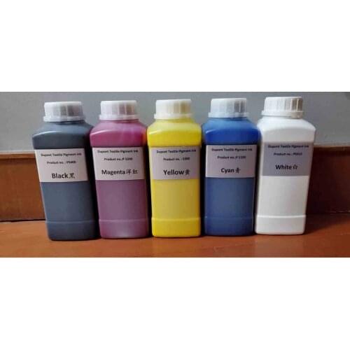 500ml Bottle Six Color UV Ink for DTG Clothes Printing Machine