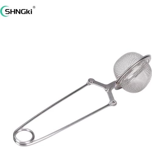 3 Pcs/Lot Stainless Steel Tea Mesh Ball Filter Tea Infuser In Mesh Tea Ball Infuser Tea Strainer Filter with Handle