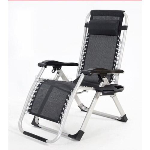 Recliner folding lunch break summer portable household balcony leisure beach couch nap chair