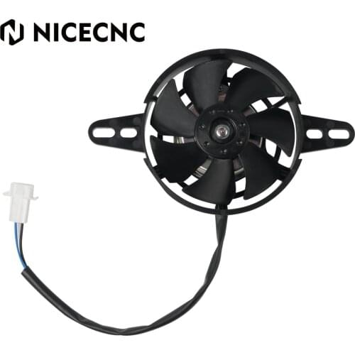 NICECNC Cooling Fan Cooler 12V Electric Radiator Thermal For Suzuki DRZ RMZ DR-Z RM-Z 400 400E 400S 400SM GSXR 125 600 750 1000