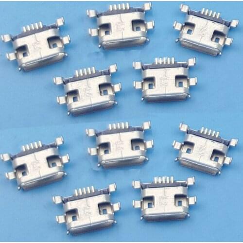 10Pcs/set Micro USB Type B Female 5Pin Socket Jack Connector Port Best Durable