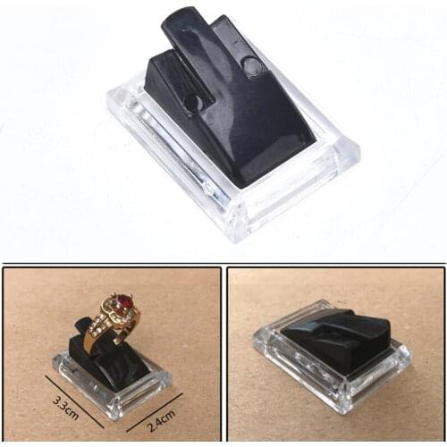 2021 New Acrylic Transparent Ring Show Display Showcase Jewelry Decoration Stand Holder Wholesale