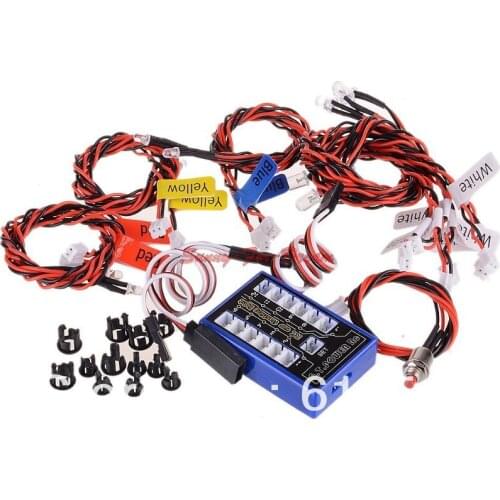 GT POWER 12 LED Flashing Light System for RC Car Truck GT-103 Hot Modes