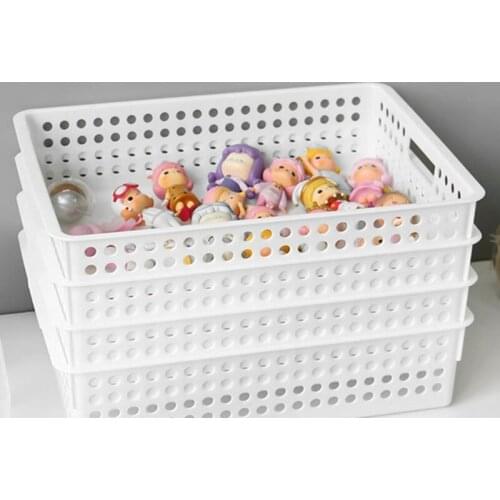 H05B Plastic Storage Basket File Tray Tabletop A4 Document Magazine Organizer Office