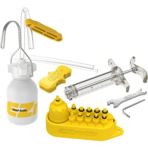 MTB Bike Brake Bleed Kit For SHIMANO SRAM AVID MAGURA Hydraulic Disc Brake Bleed Kit With 60ml Brake Fluid