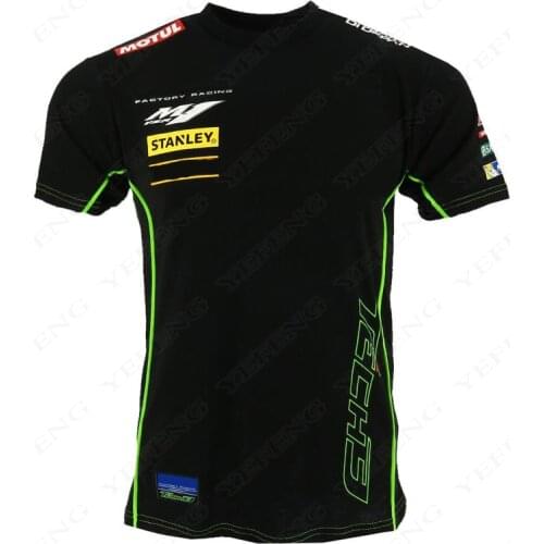 Summer T-shirt For Yamaha Racing Team Quick Dry Short Sleeve Motocross Motorbike Street Moto Riding Jersey
