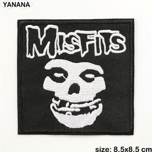 BAND ROCK MUSIC Iron On Patches Cloth Mend Decorate Clothes Apparel Sewing Decoration Applique Badges Heavy Metal