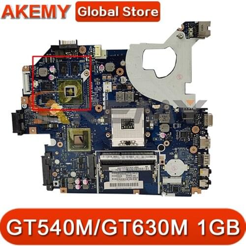 P5WE0 LA-6901P 5750G motherboard For Acer Aspire 5750 5755G 5750G Laptop mainboard HM65 GT540M/GT630M 1GB GPU DDR3 100% Tested