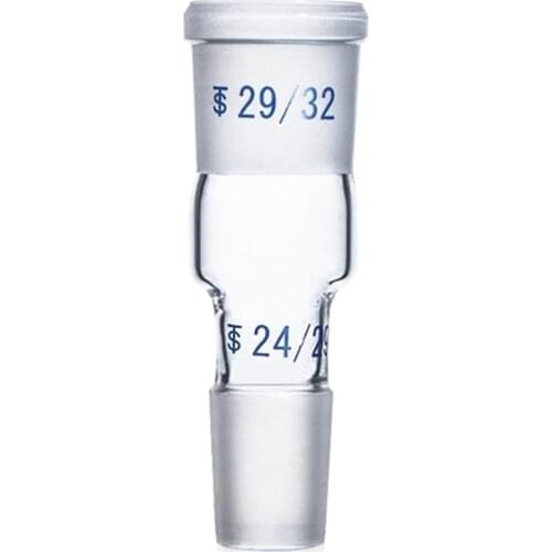 Glass Enlarging Adapter,Male 24/29 to Female 29/32,Chemical Laboratory Glassware