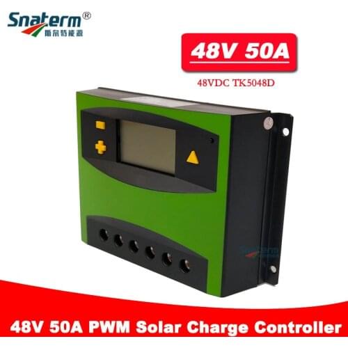 48V 50A PWM Solar PV Charge Regulators 50Amps 48VDC Solar Charge Controller PV Solar battery Charger Controller for 48V solar