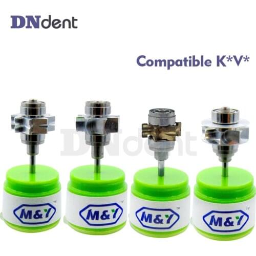Dental air turbine handpiece ceramic bearing cartridge rotor for KAVO 636 640 640CP 8000 handpiece rotor parts