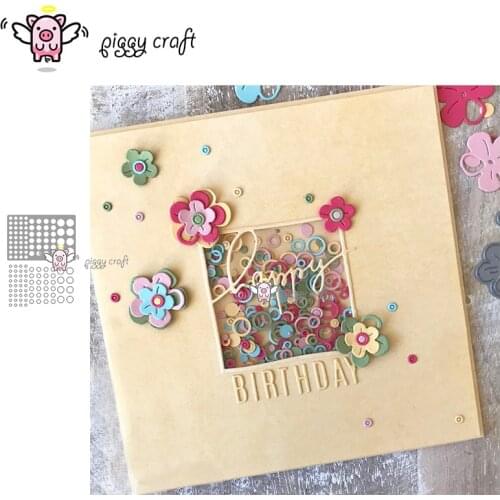 Piggy Craft metal cutting dies cut die mold Shake card decoration Scrapbook paper craft album card punch knife art cutter die