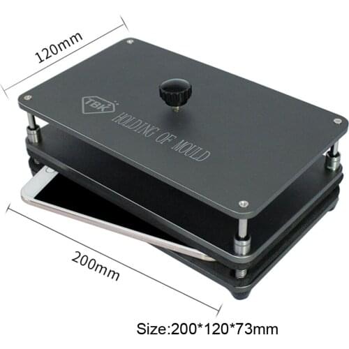 TBK Universal Pressure Holding Mold Frame Dispensing Laminating Protecting Mould With Middle Frame Laminating