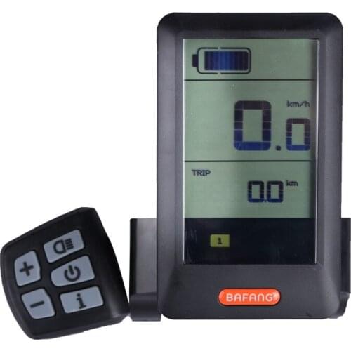 Electric Bicycle DPC10 LCD Display Indicator for Bafang Mid Drive Motor E-Bike Parts with Light Sensing Function