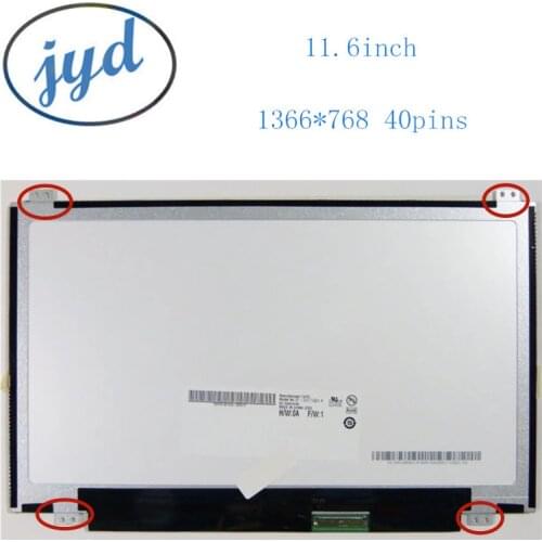 B116XW03 V.2 B116XTN04.0 N116BGE-L42 For Acer ASPIRE ONE 722 725 756 V5-131 V5-171 LCD Screens 1366*768 LVDS