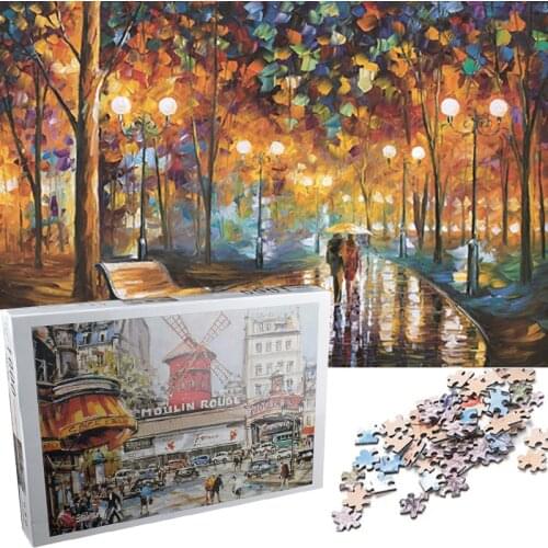 1000 Pieces Educational Jigsaw Puzzles different Style Adults Kids Puzzle Toy Educational Toys