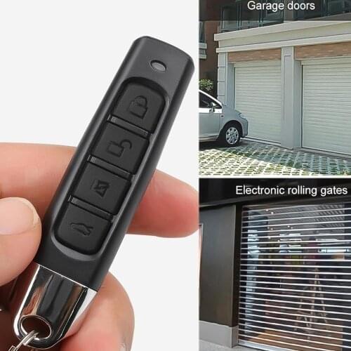 433MHZ Electric Garage Door Key Remote Control Garage Gate Door Opener Remote Control Duplicator Clone Cloning Code Car Key