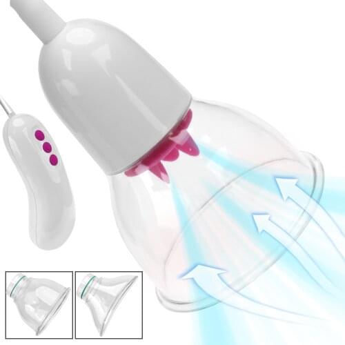 5+2 Mode Licking Sucking Vibrators For Women Nipple Sucker Clitoris Licks Breast Enlargement Vagina Pump Sex Toys Couples Erotic