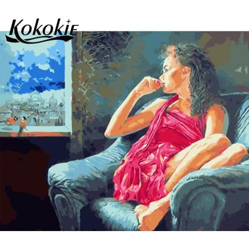 5d diamond painting with square stones Diamond embroidery beauty diamond mosaic Picture of Rhinestone handmade diamond art