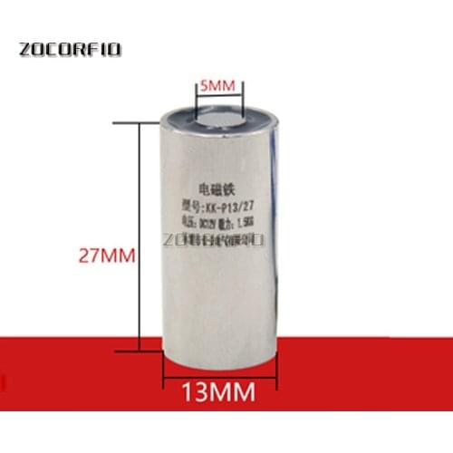 P13/27 suction 1.0KG/10N mini electromagnet solenoid 12v electromagnet 12 volt small electro magnet 24V coil 6V electric magnet