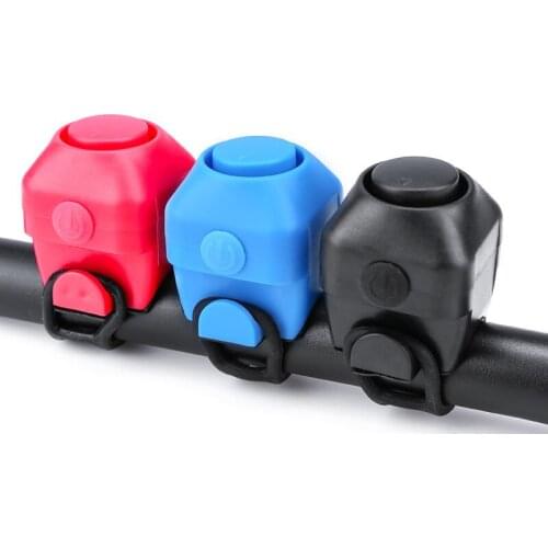 Electronic Loud Bike Horn Handlebar Alarm Bicycle Bell 130dB Electronic Loud Bike Horn Cycling Handlebar Bicycle Accessories