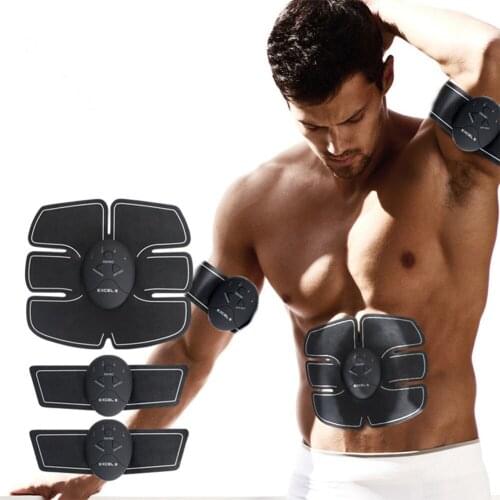 Fitness Abdominal Muscle Stimulator Gym Equipment For Training Apparatus Home Electric Muscle Trainer Belly Exercises Machine