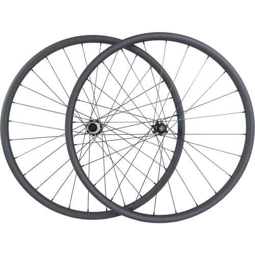 1250g ULTRA LIGHT 29er MTB XC race 28mm hookless carbon wheelset 29" clincher tubeless mountain bike wheels UD 3K matte glossy