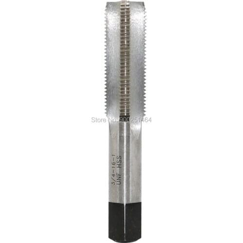 3/4"-16 UNF High Speed Steel Thread Tap Right Hand