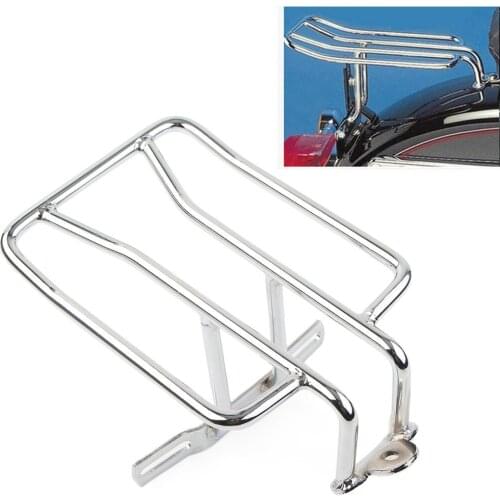 Motorcyle Rear Fender Luggage Rack For Harley Sportster Iron XL883 XL1200 Custom 1994-2011 2012 2013 2014 2015 2016 2017 Chrome