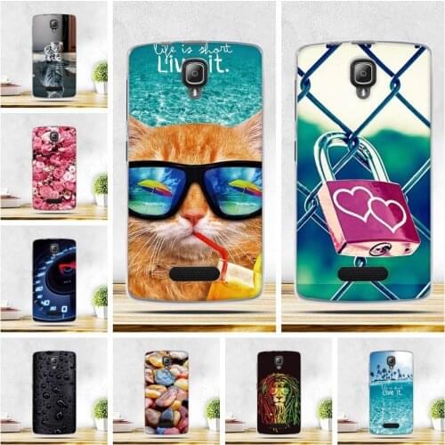 Soft TPU Painted Case for Lenovo A2010 A 2010 4.5" Back Cover Deluxe Skin Coque for lenovo A 2010 / A2580 / A2860 Angus 2 Cover