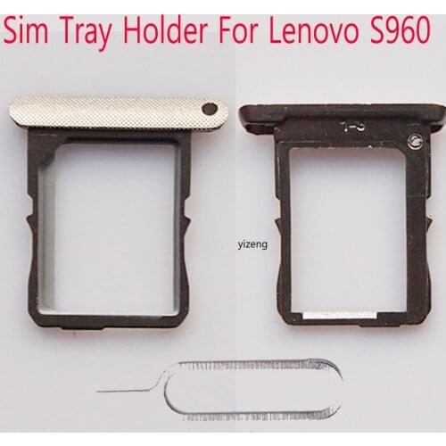 Original Sim Tray Holder For Lenovo S960 S968T Sim Card Slot Holder Replacement