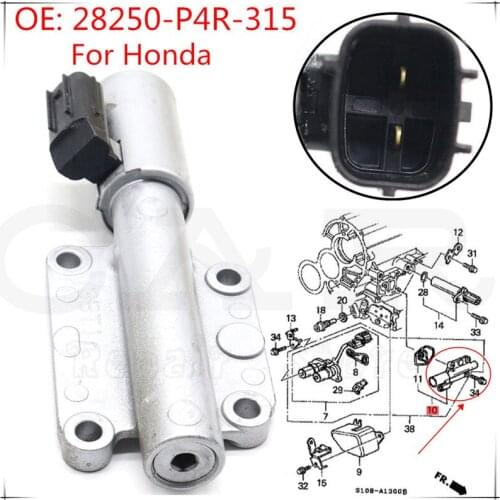Genuine Single Linear Solenoid 28250-P4R-315 for Honda Civic CRV 1996-2001 Remanufactured 28250P4R315 28250 P4R 315