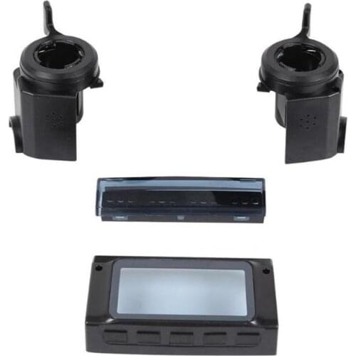 Electric Scooter Plastic Screen Cover + Left and Right Thumb Handle + Lamp Housing Kit for KUGOO S1 S2 S3 ETWOW