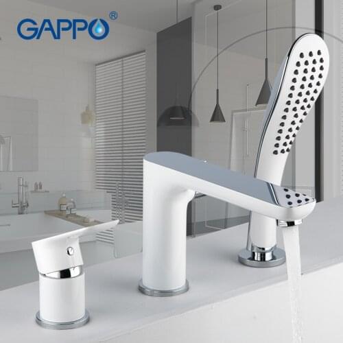 GAPPO bathtub faucet bath shower Bathroom Shower Faucet tap set waterfall faucet brass bath faucet mixer tap robinet banheira