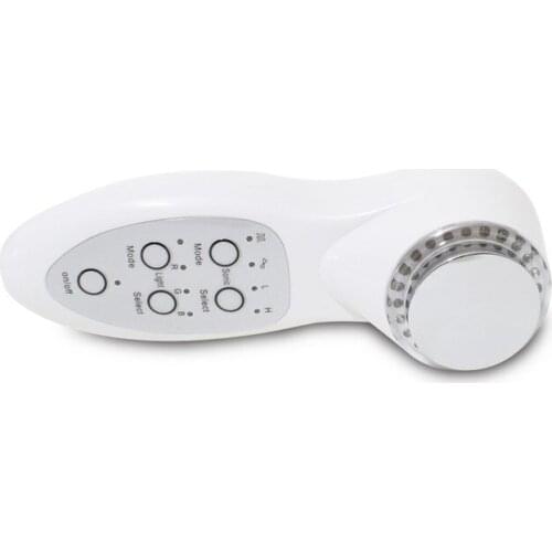 7 colors Ultrasound Photon LED Anti Aging Face Skin Wrinkle Removal Facial Massager Deep Cleansing Nutrition Import Device