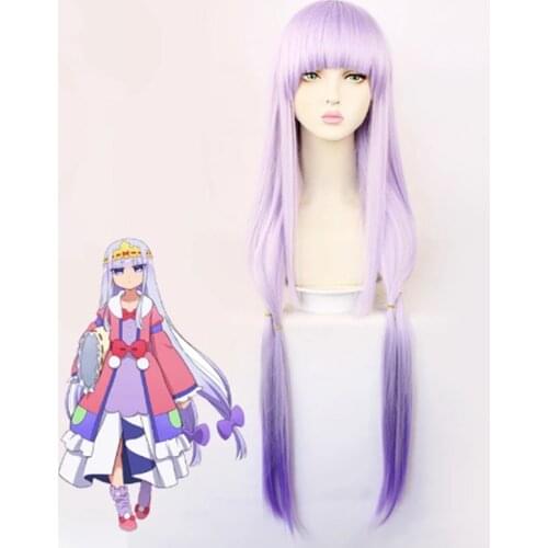 Women Long Wig Cosplay Costume Heat Resistant Synthetic Hair Sleepy Princess in the Demon Castle Maoujou de Oyasumi Wigs