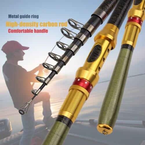 1.8M 2.1M 2.4M 2.7M 3.0M ultrashort Fishing Rod Carbon Fiber carp fishing pole and Reel outdoor Travel Tackle pocket rod