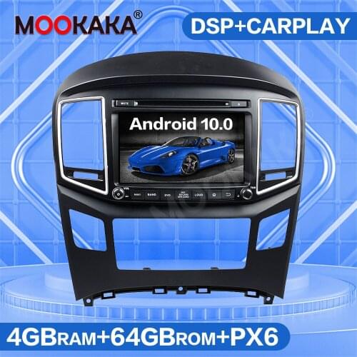 Android 10.0 64GB Car Radio GPS Navigation For Hyundai H1 Grand Starex 2015 - 2018 Auto Stereo Multimedia DVD Player Head Unit