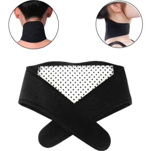 FIRECLUB Neck Guard Brace Magnetic Therapy Protect Tourmaline Belt Support Spontaneous Heating Neck Braces Health Tool